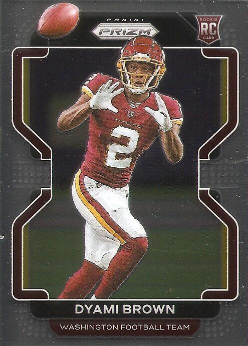 Dyami Brown #353 Washington Football Team | 2021 Panini Prizm | NFL Football