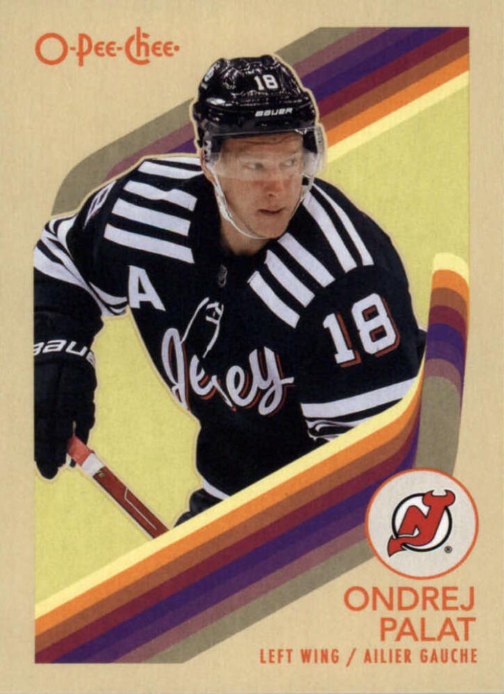 Ondrej Palat #353 New Jersey Devils | 2023-24 O-Pee-Chee Retro