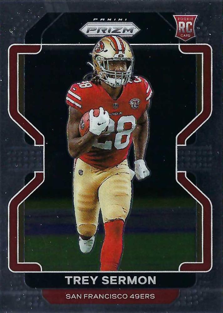 Trey Sermon #354 San Francisco 49ers | 2021 Panini Prizm | NFL Football