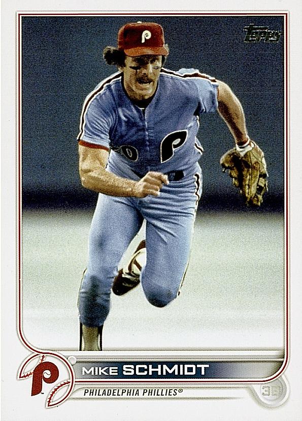 Mike Schmidt #354 Philadelphia Phillies (Legend) | 2022 Topps