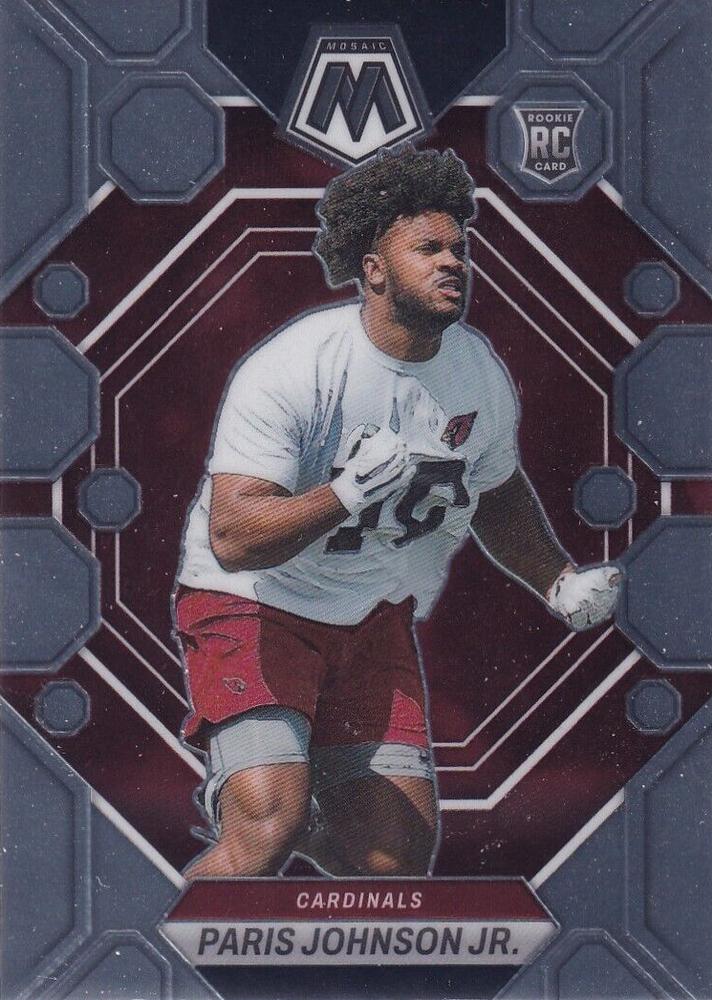 Paris Johnson Jr. #354 Arizona Cardinals | 2023 Panini Mosaic | NFL Football
