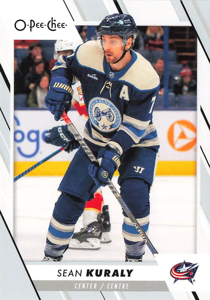Sean Kuraly #354 Columbus Blue Jackets | 2023-24 O-Pee-Chee Hockey