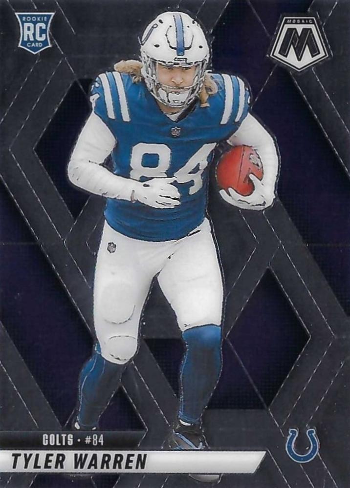 Tyler Warren #354 Indianapolis Colts | 2025 Panini Mosaic | NFL Football