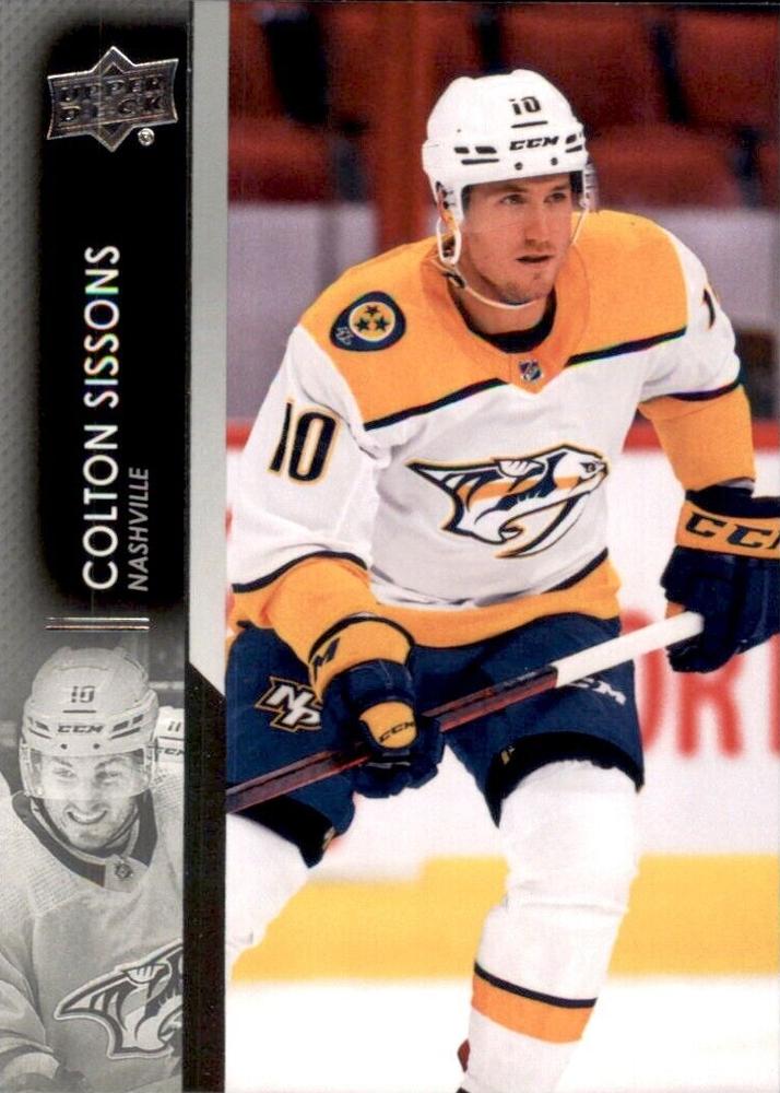 Colton Sissons #355 Nashville Predators | 2021-22 Upper Deck
