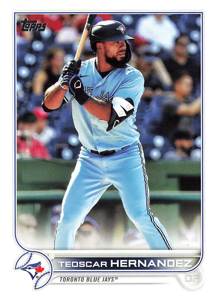 Teoscar Hernandez #355 Toronto Blue Jays | 2022 Topps