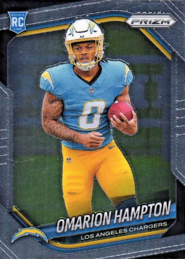 Omarion Hampton #355 Los Angeles Chargers | 2025 Panini Prizm | NFL Football