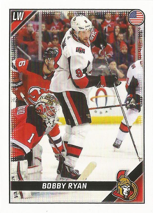 Bobby Ryan #356 Ottawa Senators | 2019-20 Topps NHL Sticker Collection