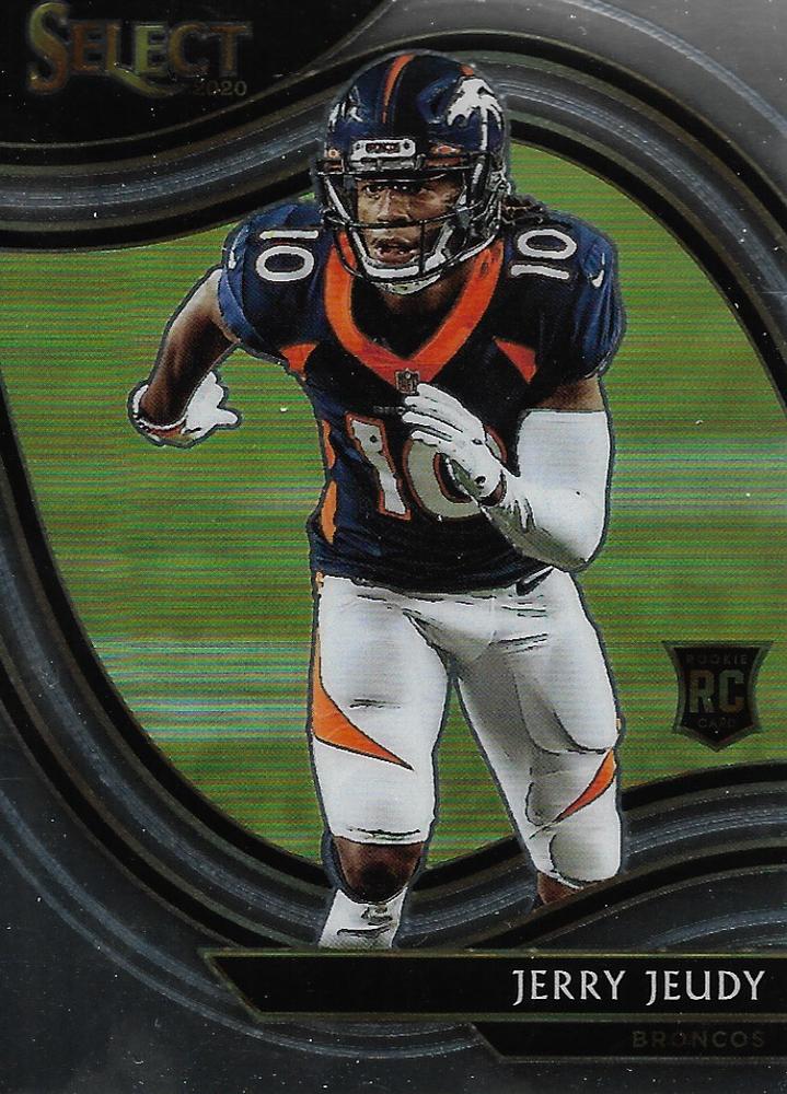 Jerry Jeudy #356 Denver Broncos | 2020 Panini Select |  | NFL Football