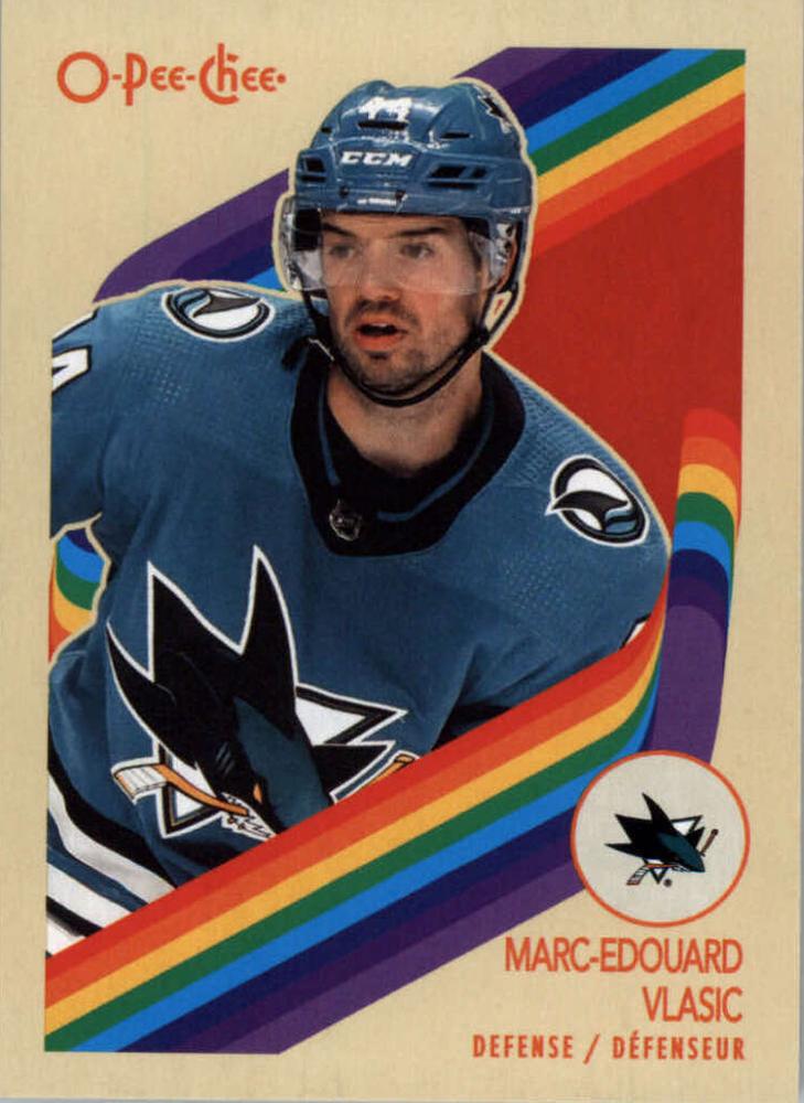 Marc-Edouard Vlasic #356 San Jose Sharks | 2023-24 O-Pee-Chee Retro