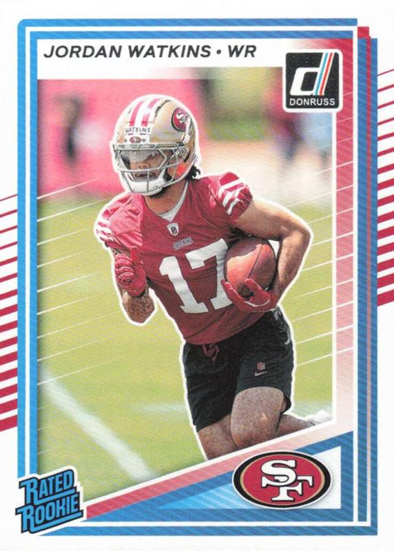 Jordan Watkins #356 San Francisco 49ers | 2025 Donruss | NFL Football