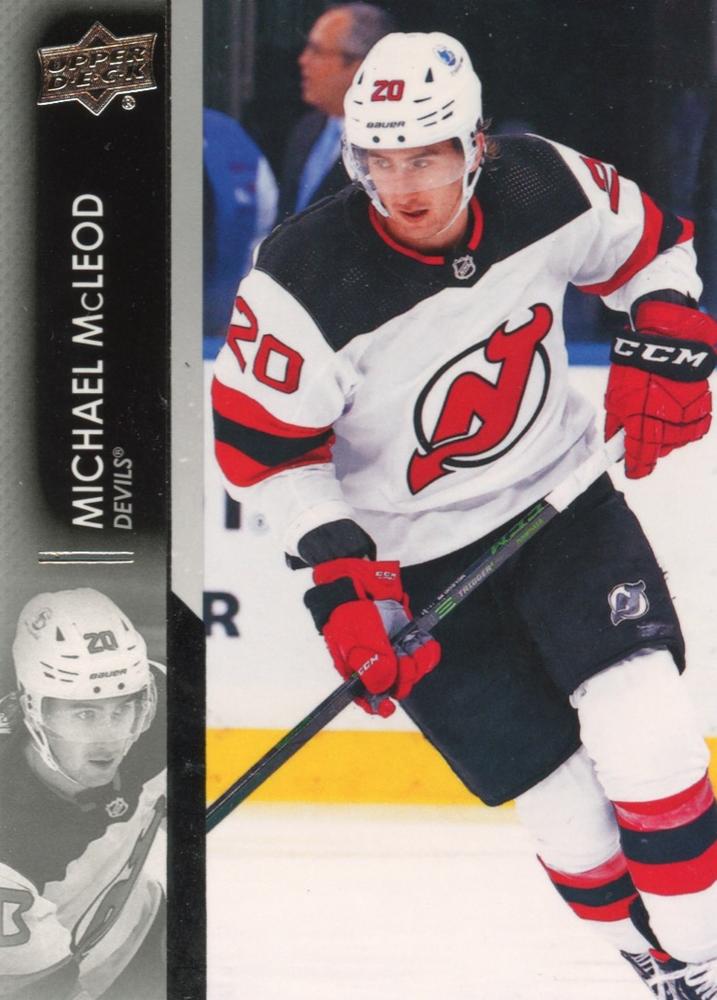 Michael McLeod #357 New Jersey Devils | 2021-22 Upper Deck
