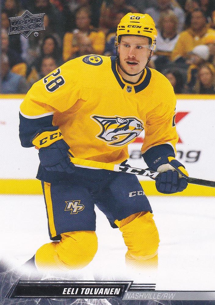 Eeli Tolvanen #357 Nashville Predators | 2022-23 Upper Deck