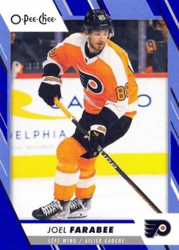 Joel Farabee #357 Philadelphia Flyers | 2023-24 O-Pee-Chee Blue Border