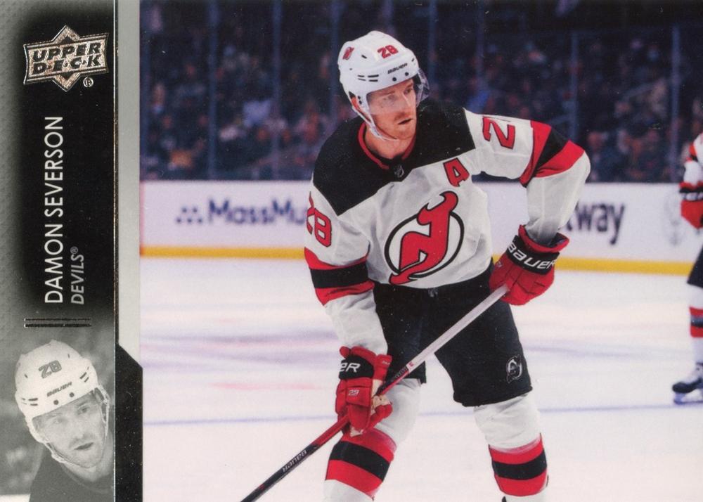 Damon Severson #358 New Jersey Devils | 2021-22 Upper Deck