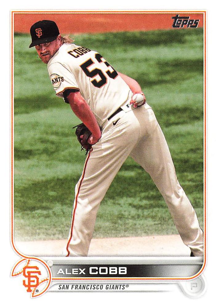 Alex Cobb #359 San Francisco Giants | 2022 Topps