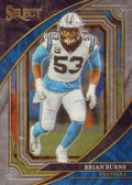 Brian Burns #359 Carolina Panthers | 2022 Panini Select | NFL Football