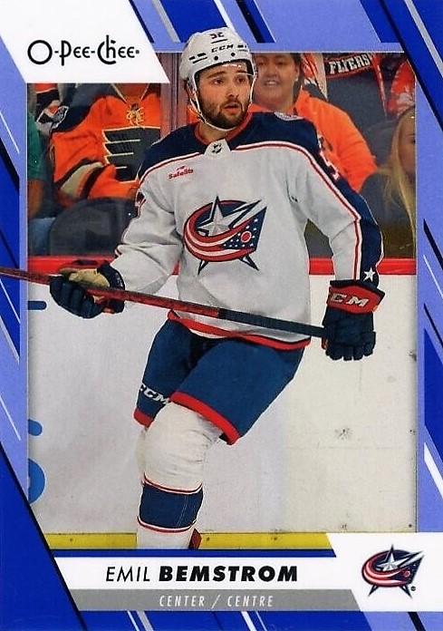 Emil Bemstrom #359 Columbus Blue Jackets | 2023-24 O-Pee-Chee Blue Border