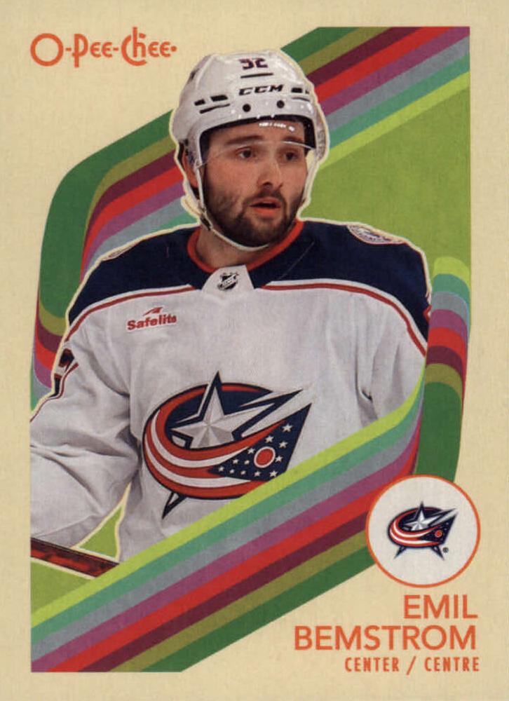 Emil Bemstrom #359 Columbus Blue Jackets | 2023-24 O-Pee-Chee Retro