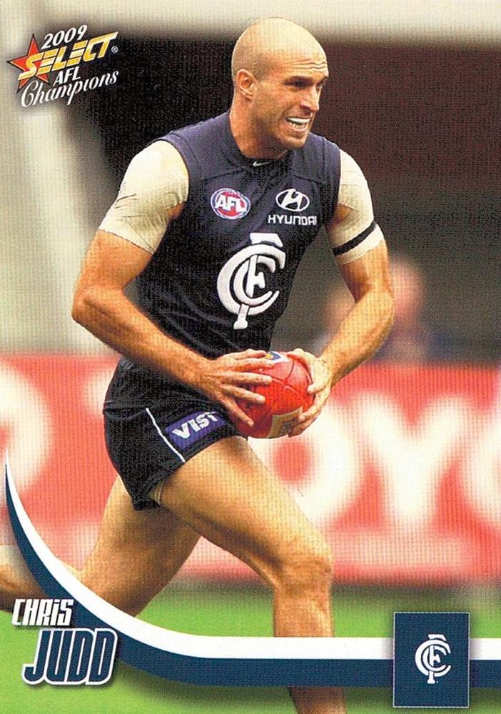 Chris Judd #35 Carlton Blues | 2009 Select AFL Champions