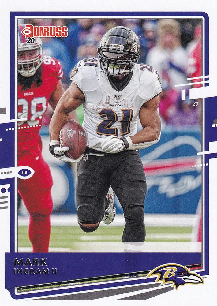 Mark Ingram II #35 Baltimore Ravens | 2020 Panini Donruss | NFL Football