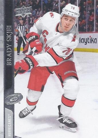 Brady Skjei #35 Carolina Hurricanes | 2020-21 Upper Deck