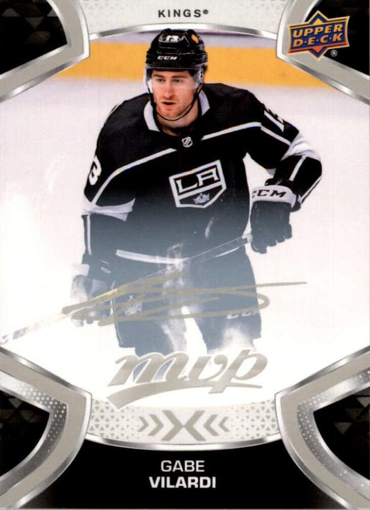 Gabe Vilardi #35 Los Angeles Kings | 2021-22 Upper Deck MVP Silver Script