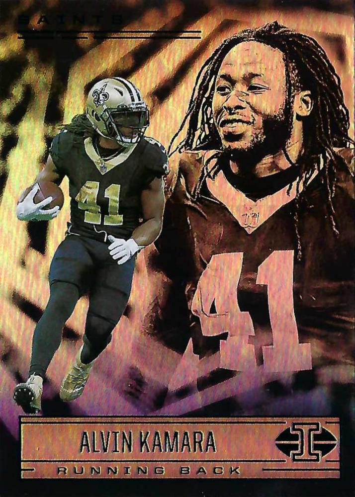 Alvin Kamara #35 New Orleans Saints | 2021 Panini Illusions | NFL Football