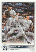 Gerrit Cole #35 New York Yankees (Triple exposure) | 2022 Topps