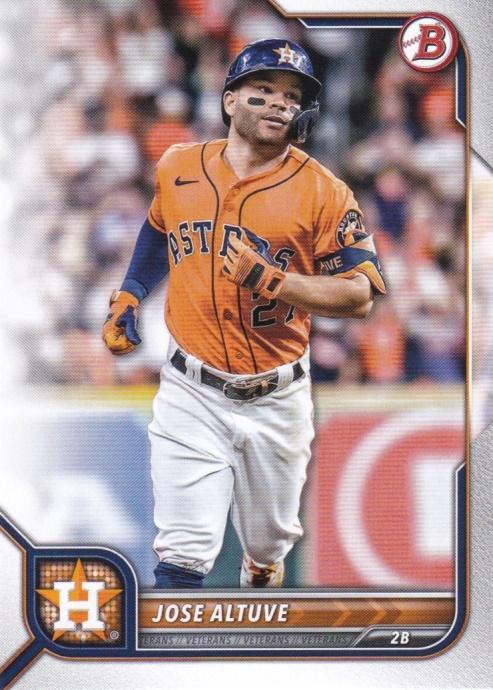 Jose Altuve #35 Houston Astros | 2022 Bowman