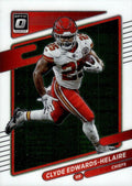 Clyde Edwards-Helaire #35 Kansas City Chiefs | 2021 Donruss Optic | NFL Football
