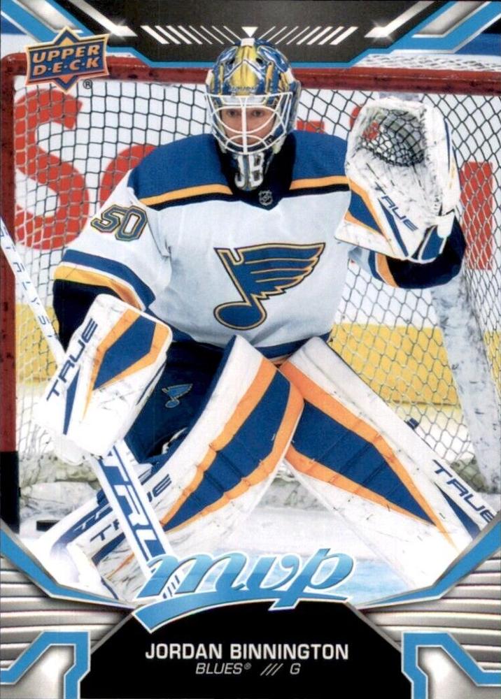Jordan Binnington #35 St. Louis Blues | 2022-23 Upper Deck MVP