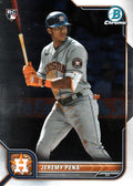Jeremy Pena #35 Houston Astros | 2022 Bowman Chrome