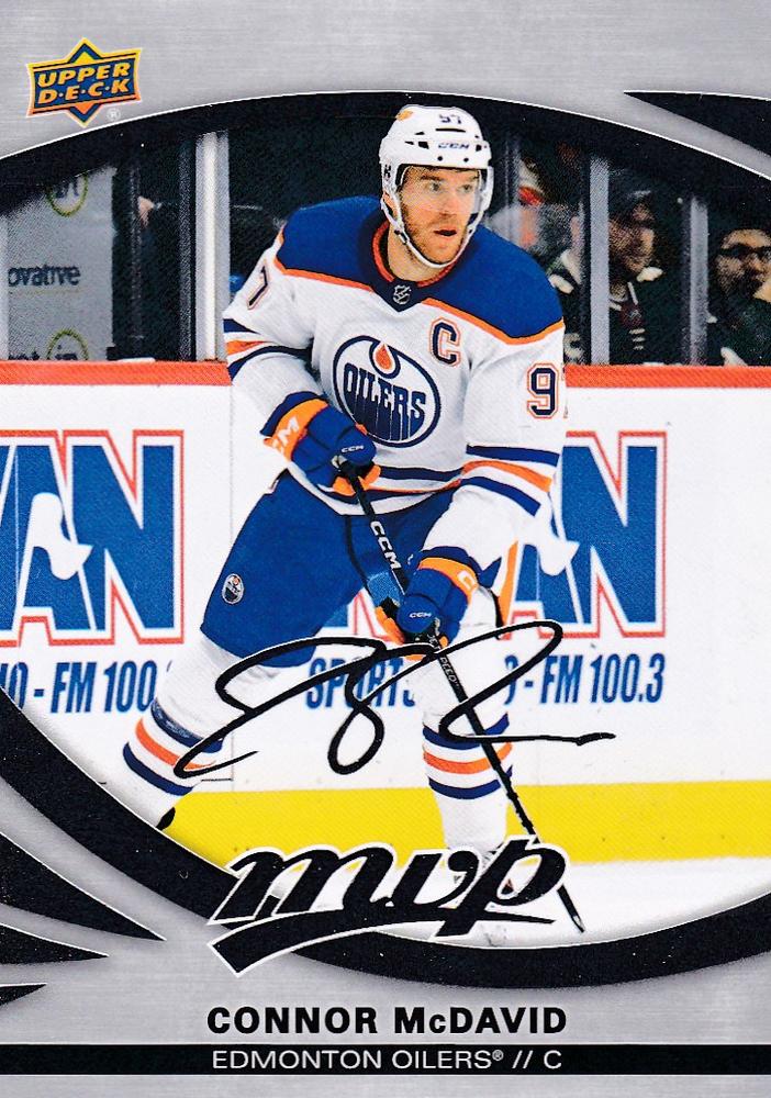 Connor McDavid #35 Edmonton Oilers | 2023-24 Upper Deck MVP Silver Script