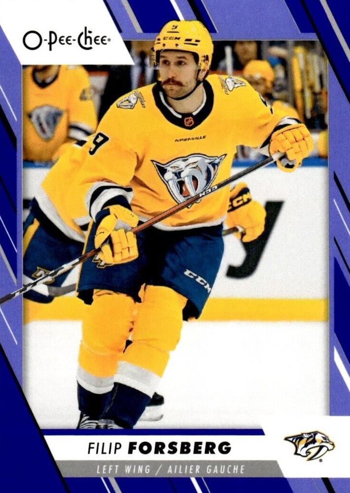 Filip Forsberg #35 Nashville Predators | 2023-24 O-Pee-Chee Blue Border