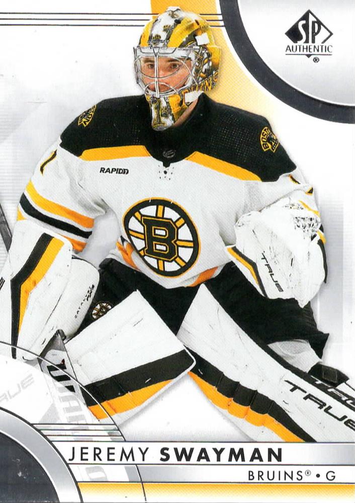 Jeremy Swayman #35 Boston Bruins | 2023-24 SP Authentic