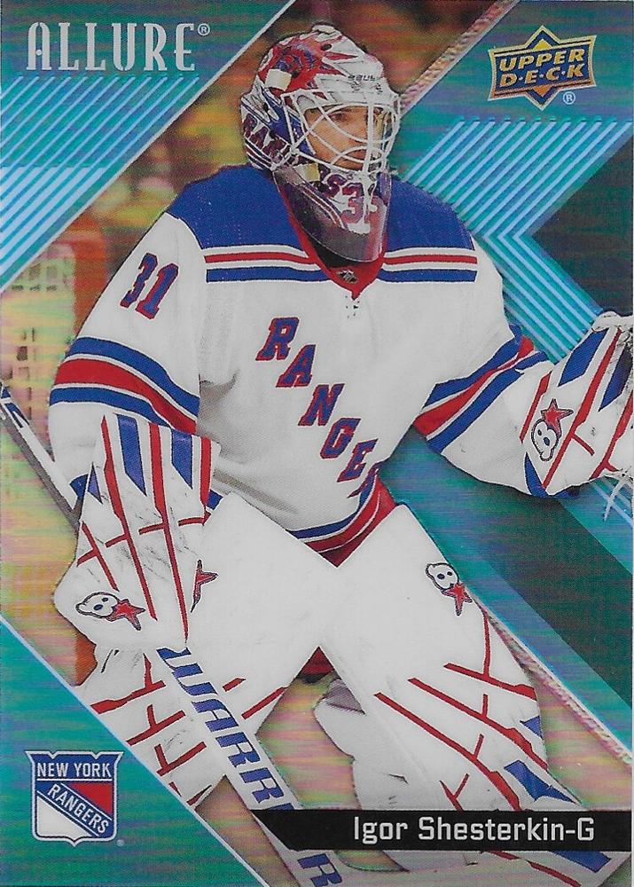Igor Shesterkin #35 New York Rangers | 2024-25 Upper Deck Allure