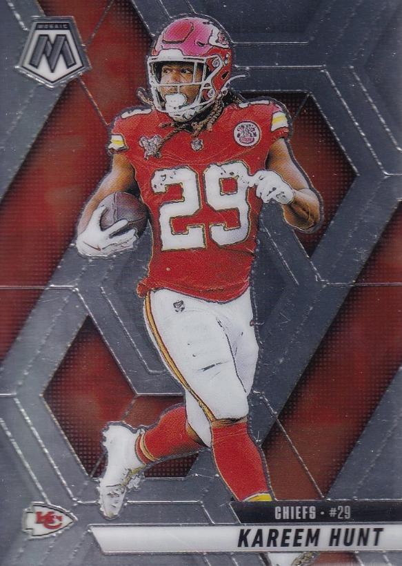 Kareem Hunt #35 Kansas City Chiefs | 2025 Panini Mosaic | NFL Football