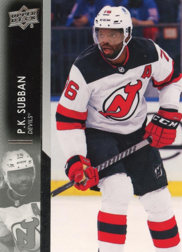 P.K. Subban #360 New Jersey Devils | 2021-22 Upper Deck