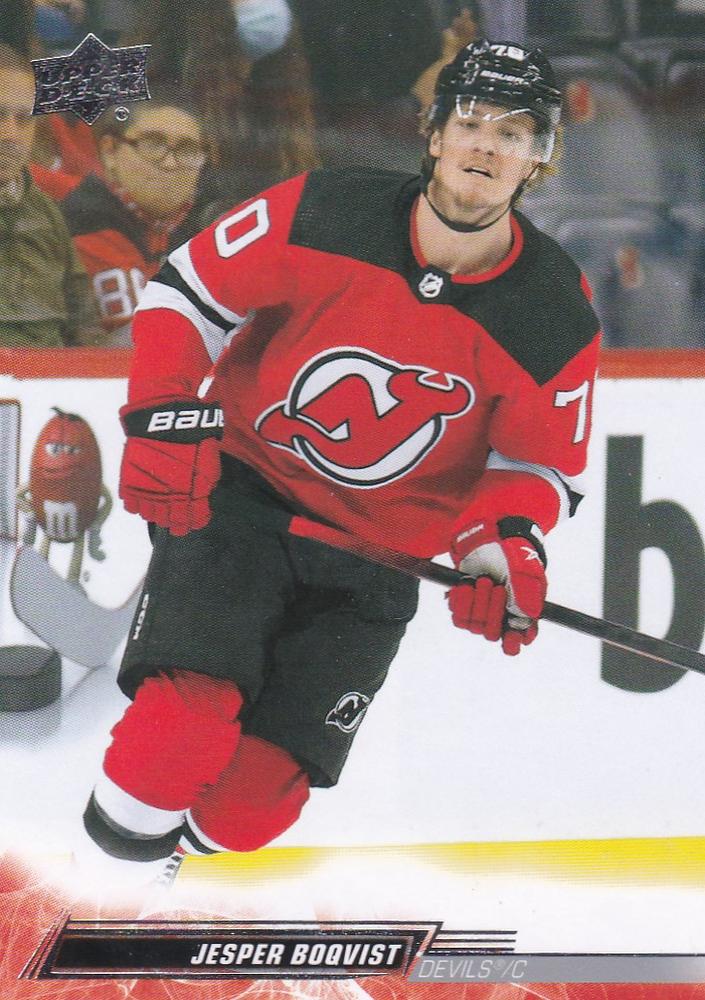 Jesper Boqvist #360 New Jersey Devils | 2022-23 Upper Deck