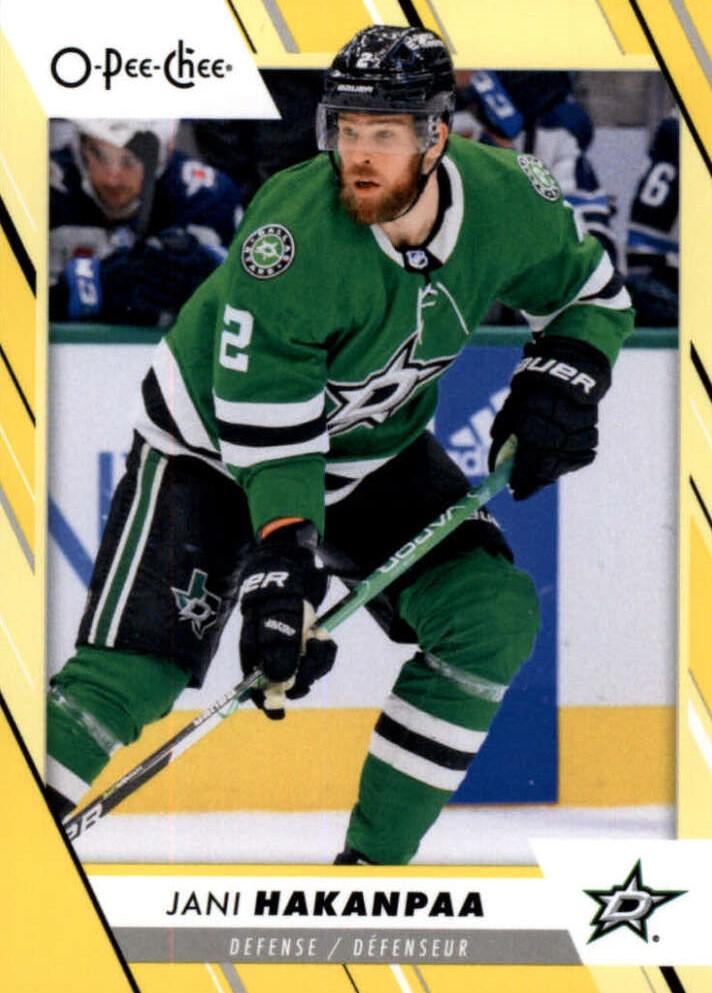 Jani Hakanpaa #360 Dallas Stars | 2023-24 O-Pee-Chee Yellow Border