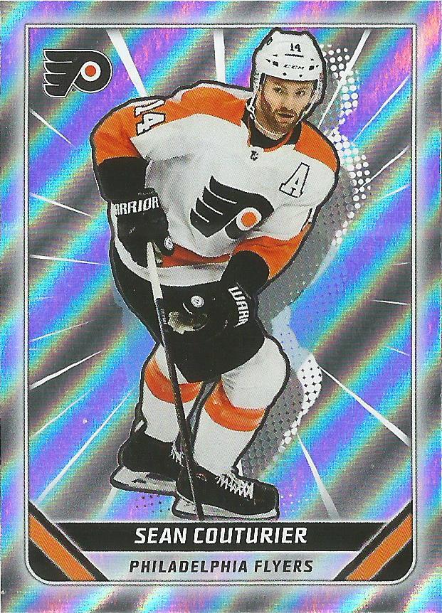 Sean Couturier FOIL #361 | 2019-20 Topps NHL Sticker Collection