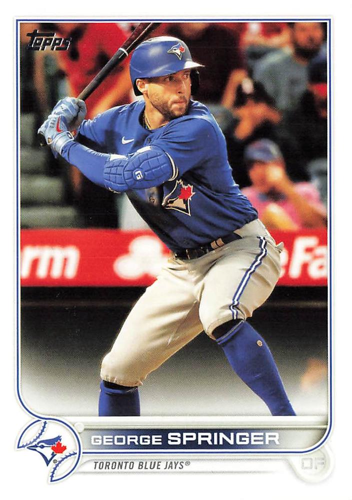 George Springer #361 Toronto Blue Jays | 2022 Topps