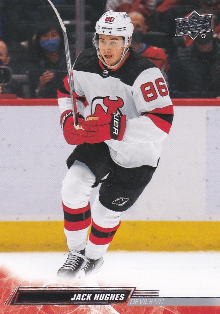 Jack Hughes #361 New Jersey Devils | 2022-23 Upper Deck