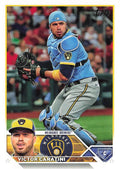 Victor Caratini #361 Milwaukee Brewers | 2023 Topps