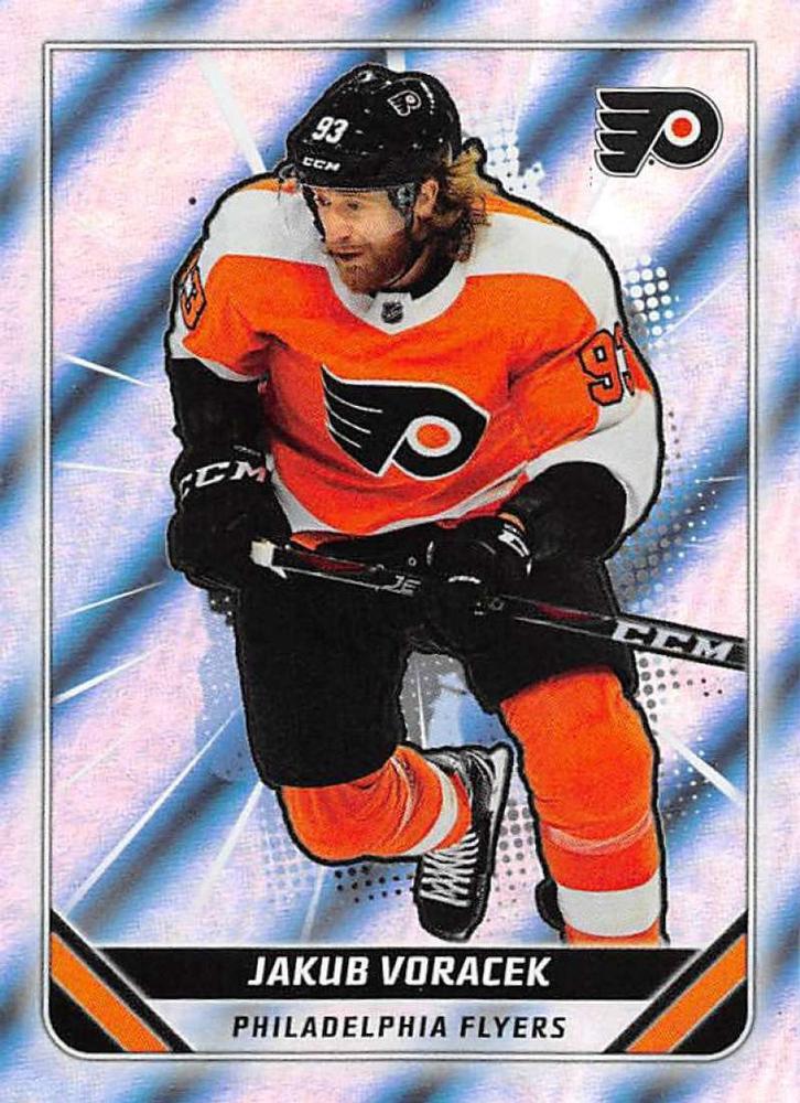 Jakub Voracek FOIL #362 | 2019-20 Topps NHL Sticker Collection