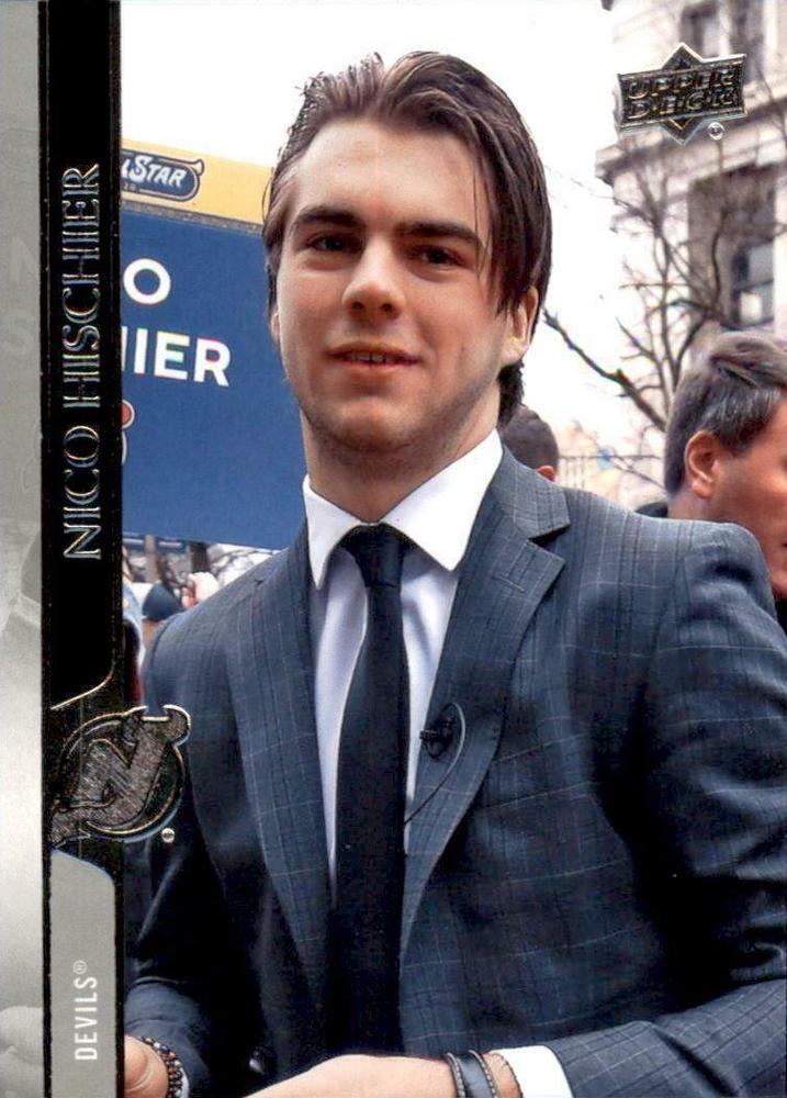 Nico Hischier #362 New Jersey Devils | 2020-21 Upper Deck