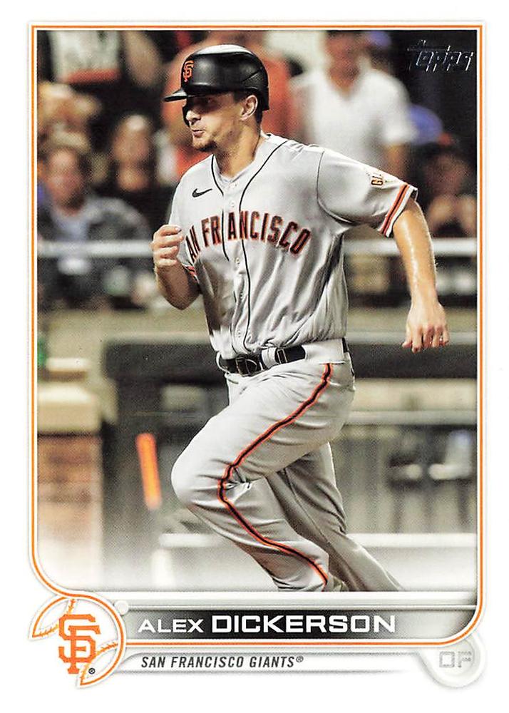 Alex Dickerson #362 San Francisco Giants | 2022 Topps