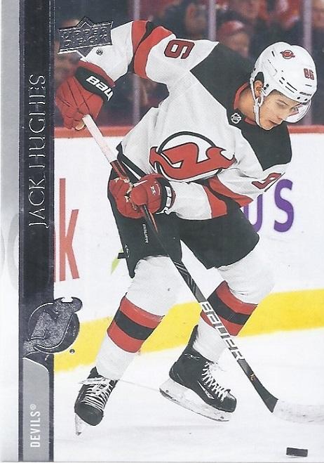 Jack Hughes #363 New Jersey Devils | 2020-21 Upper Deck