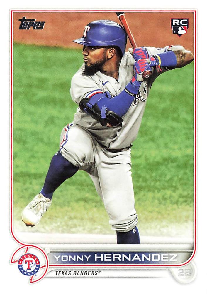 Yonny Hernandez #363 Texas Rangers | 2022 Topps