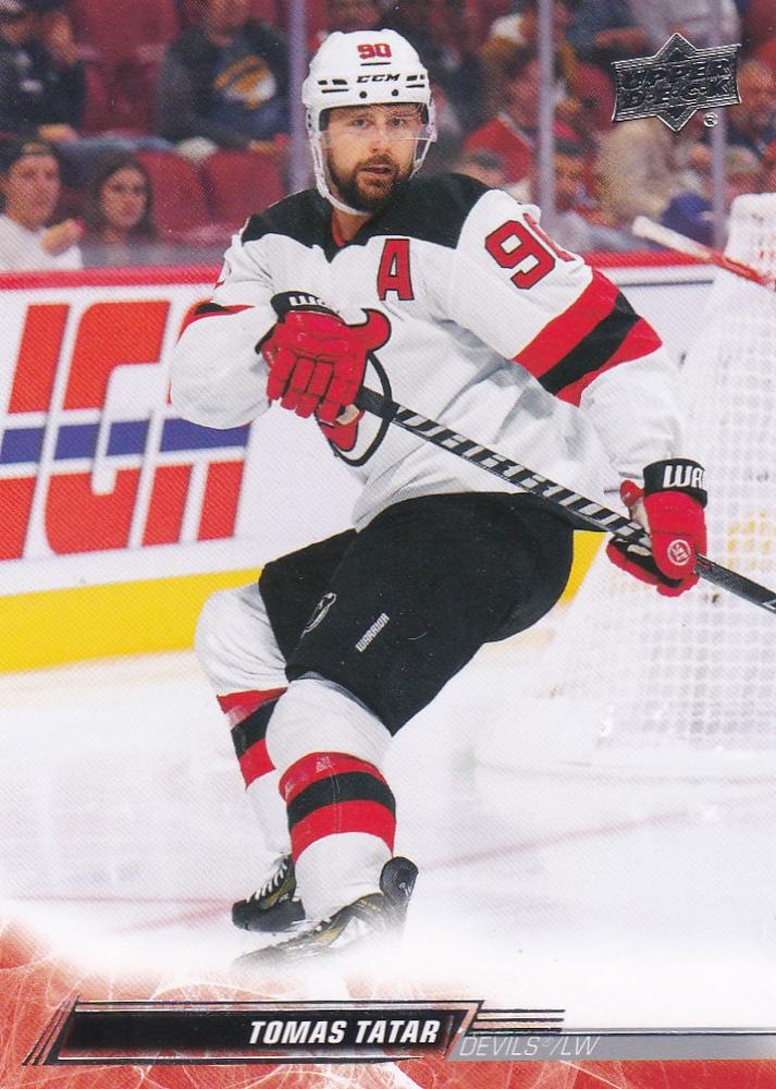 Tomas Tatar #363 New Jersey Devils | 2022-23 Upper Deck